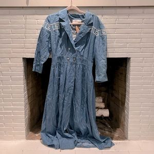 Vintage Jean Duster / Dress